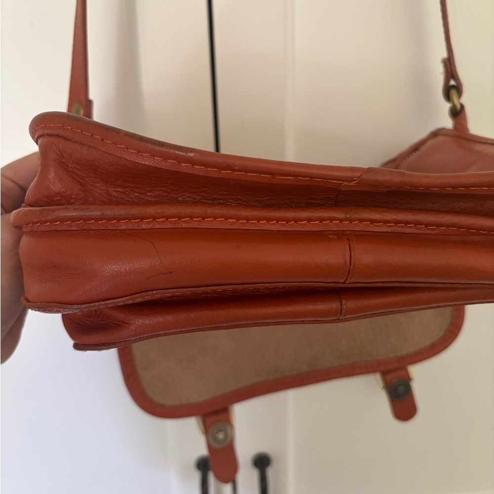 Divina Firenze Woven brown Leather crossbody bag: Genuine leather from Italy - Picture 6 of 7